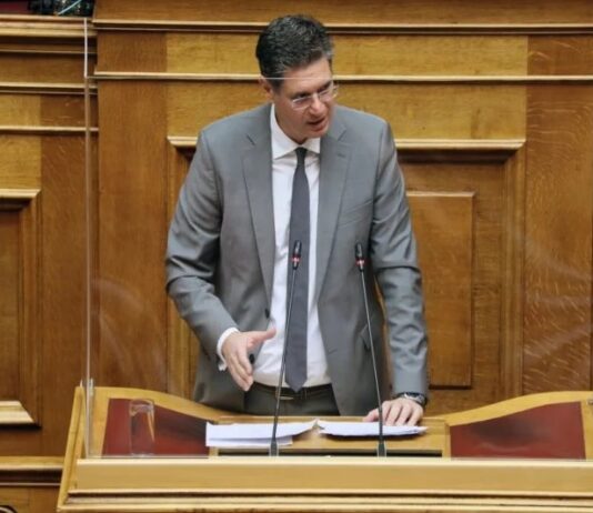 Παρέμβαση του Διονύση Καλαματιανού στη Βουλή για τις συνδεδεμένες ενισχύσεις σε καλλιέργειες της Ηλείας